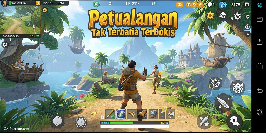 Menampilkan gameplay Open World yang mendebarkan dan interaktif.