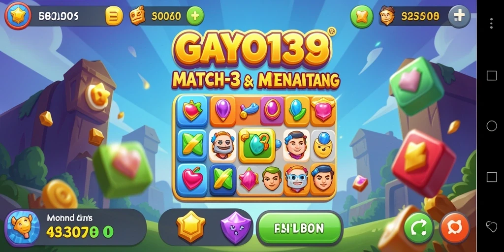 Tampilan gameplay GAYO138 yang memukau dan mengasyikkan.