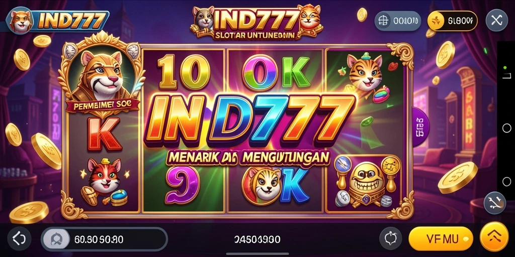 Tampilan screenshot IND777 menampilkan pengalaman bermain Slot yang mengasyikkan.