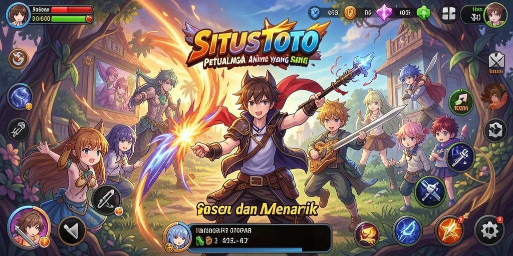 Tampilan menawan dari gameplay SITUSTOTO, penuh aksi dan karakter menarik.