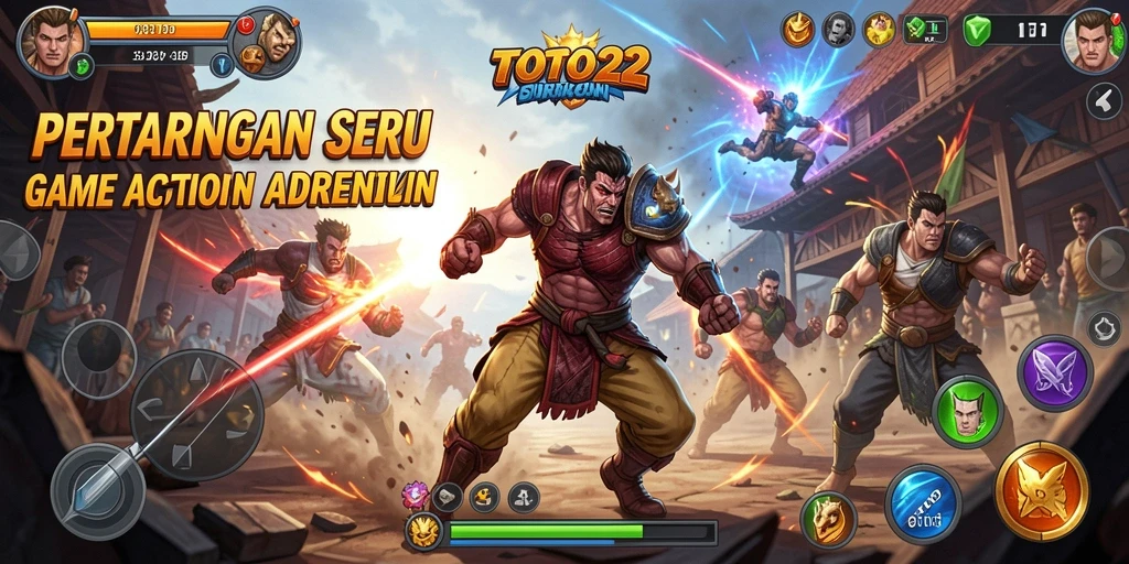 Gameplay seru TOTO22 dengan pertarungan tak terduga.